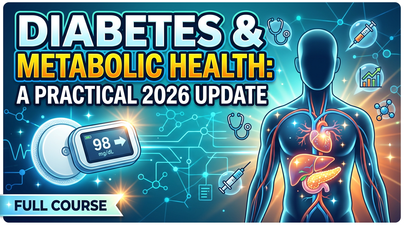 Diabetes & Metabolic Health: A Practical 2026 Update