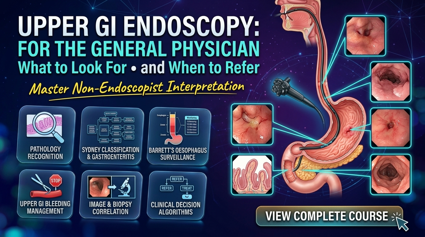 Upper GI Endoscopy for the General Physician: What to Look For and When to Refer